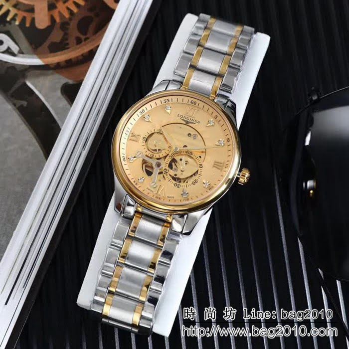 LONGINES浪琴 8215全自動機械 男士腕表 WSS2326